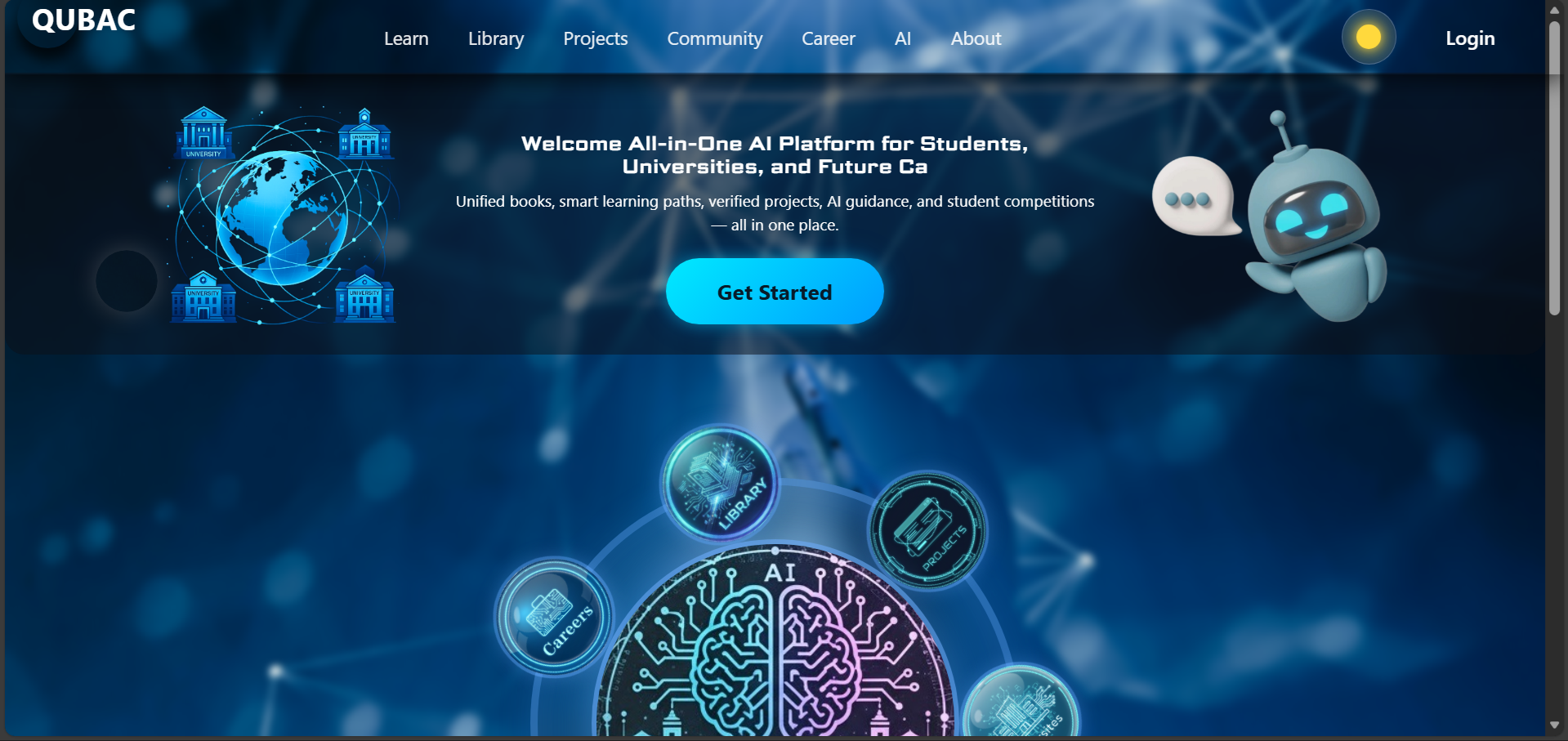 QUBACX – AI Learning Platform